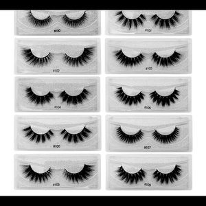 3D Mink Lashes set with 10pairs as in the photo